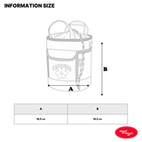 Childy X wigglewiggle Color block Bucket Hat - Ivory