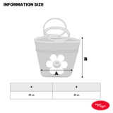 Childy X wigglewiggle Mesh Tote Bag - Blue