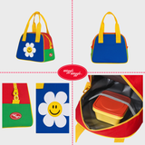 Color Block Cooler Bag - Smile We Love