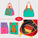 Color Block Cooler Bag - Wiggle Bear