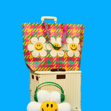 Reusable Shopper Bag (S) - Hound Tooth Check