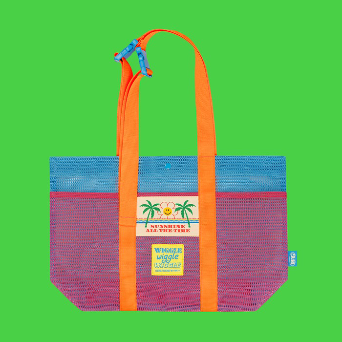 Quilted Wiggle Sky Wash Bag
