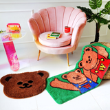 Floor Mat (S) - Teddy Bear