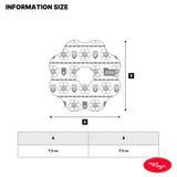 Big Size Scrunchie - Retro Smile