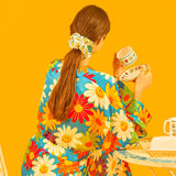 Big Size Scrunchie - Retro Smile