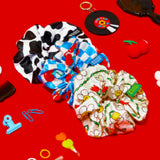 Big Size Scrunchie - Retro Smile
