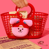 Coin Pouch Keyring - Little Play Bunny