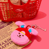 Coin Pouch Keyring - Little Play Bunny