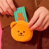 Coin Pouch Keyring - Wiggle Bear