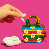 Mini Tarpaulin Bag Keyring - Rainbow Crush Smile