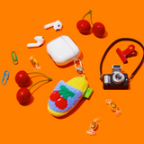 Mini Slipper Keyring - Cherry