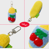 Mini Slipper Keyring - Cherry