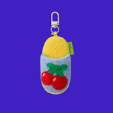Mini Slipper Keyring - Cherry