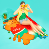 Big Size Beach Towel - Watermelon