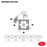 Cushion Keyring - Cherry