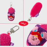 Mini Slipper Keyring - Little Play Bunny