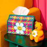 Tissue Cover - Houndtooth check