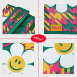 Tissue Cover - Houndtooth check