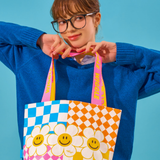 Reusable Shopper Bag(S) - Pastel Patchwork