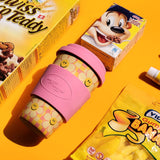 Bamboo Eco Mug Cup - Smile We Love Check