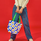 Reusable Shopper Bag(S) - Smile We Love Blue