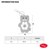 Bellygom X wiggle wiggle Toy Kering - Wiggle Bear