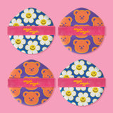 Cushion Puff 4P Set - Pink