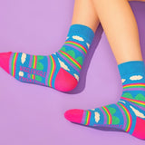 Pattern Socks - Cotton Cloud