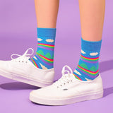 Pattern Socks - Cotton Cloud