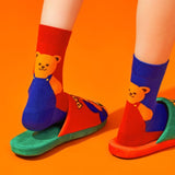 Pattern Socks - Twin Bears