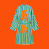 Silky Robe - Teddy Bear