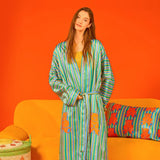 Silky Robe - Teddy Bear