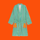 Silky Robe - Teddy Bear