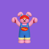 Toothbrush Holder - Little Play Bunny