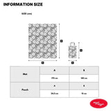 Picnic Mat - Hound Tooth Check