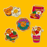 Pulp Cleaning Sponge - Donut Box