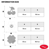 PVC Magnet Set - Smile Lucky Cherry