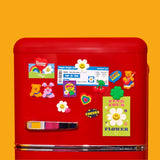 PVC Magnet Set - Jelly Happy Mix