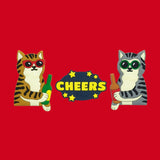 PVC Magnet Set - Drunken Cat