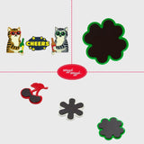 PVC Magnet Set - Drunken Cat