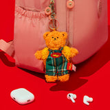 Bellygom X wiggle wiggle Toy Keyring - Wiggle Bear