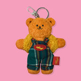 Bellygom X wiggle wiggle Toy Keyring - Wiggle Bear