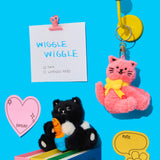 toy keyring - kitten