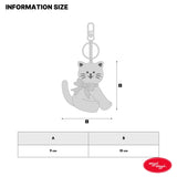 toy keyring - kitten