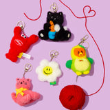 toy keyring - kitten