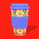 Bamboo Eco Mug Cup - Smile Check