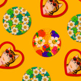 Acrylic Coaster - Drunken Cat