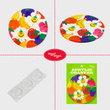 Acrylic Coaster - Fruity Smile