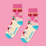 Pattern Socks - Little play Bunny Milk
