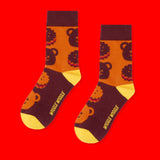 Pattern Socks -Wiggle Bear Cookie